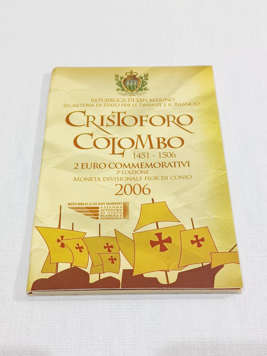 Saint Marin – Coffret Commémoratif Christophe Colomb 2006
