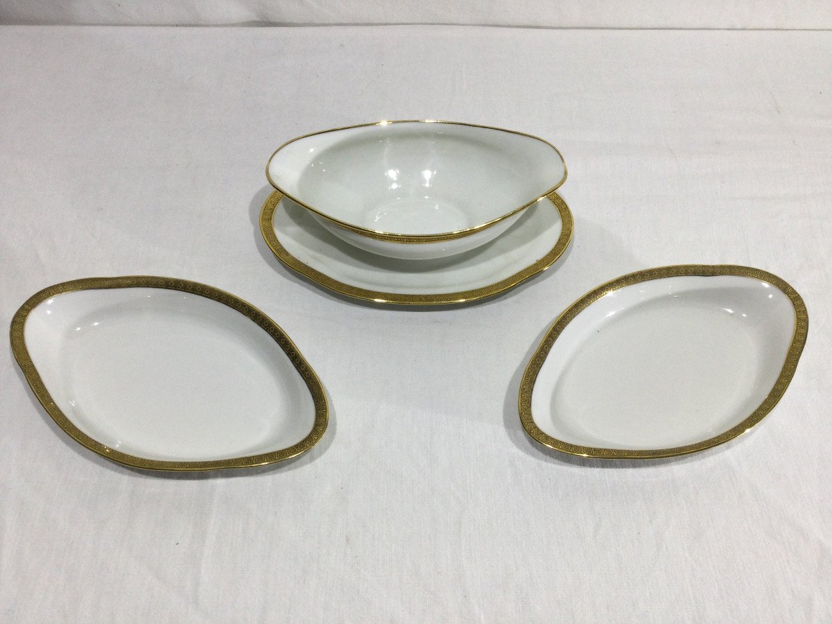 Limoges Porcelain Table Service Maison Paul Klotz -photo-7