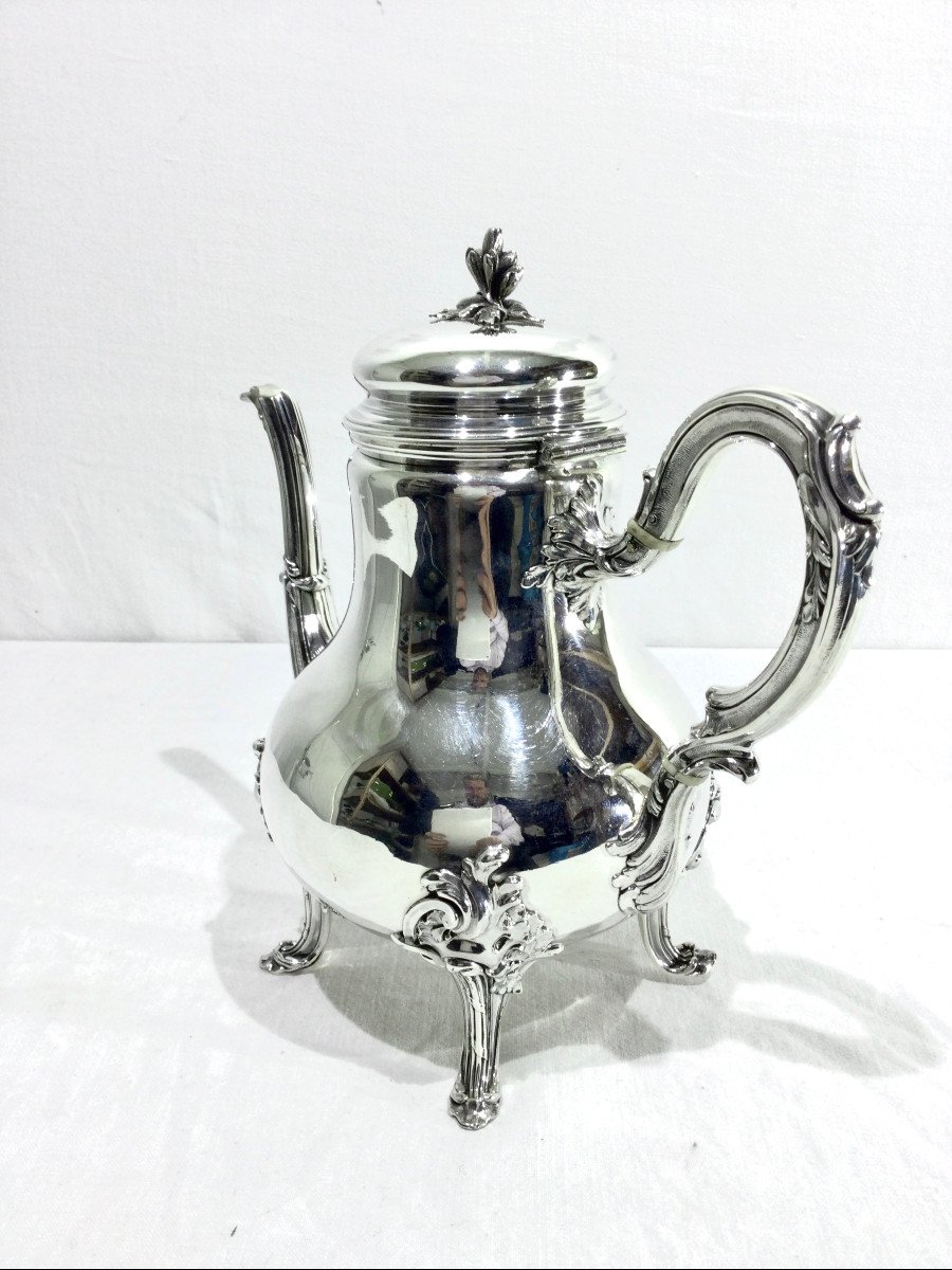 Emile Puiforcat – Silver Teapot -photo-2