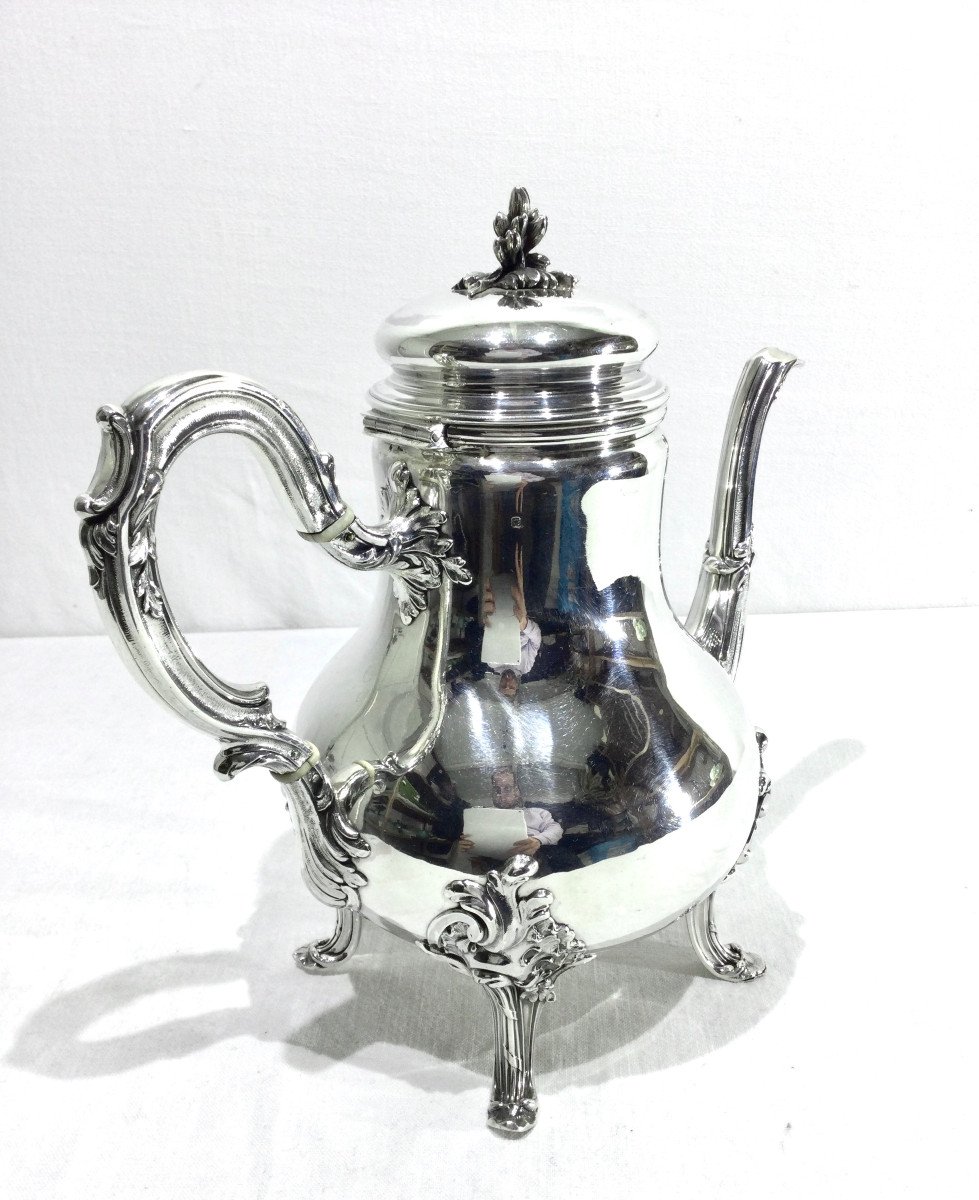 Emile Puiforcat – Silver Teapot -photo-4