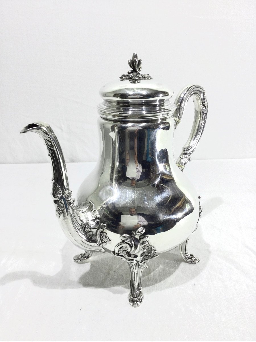 Emile Puiforcat – Silver Teapot -photo-4