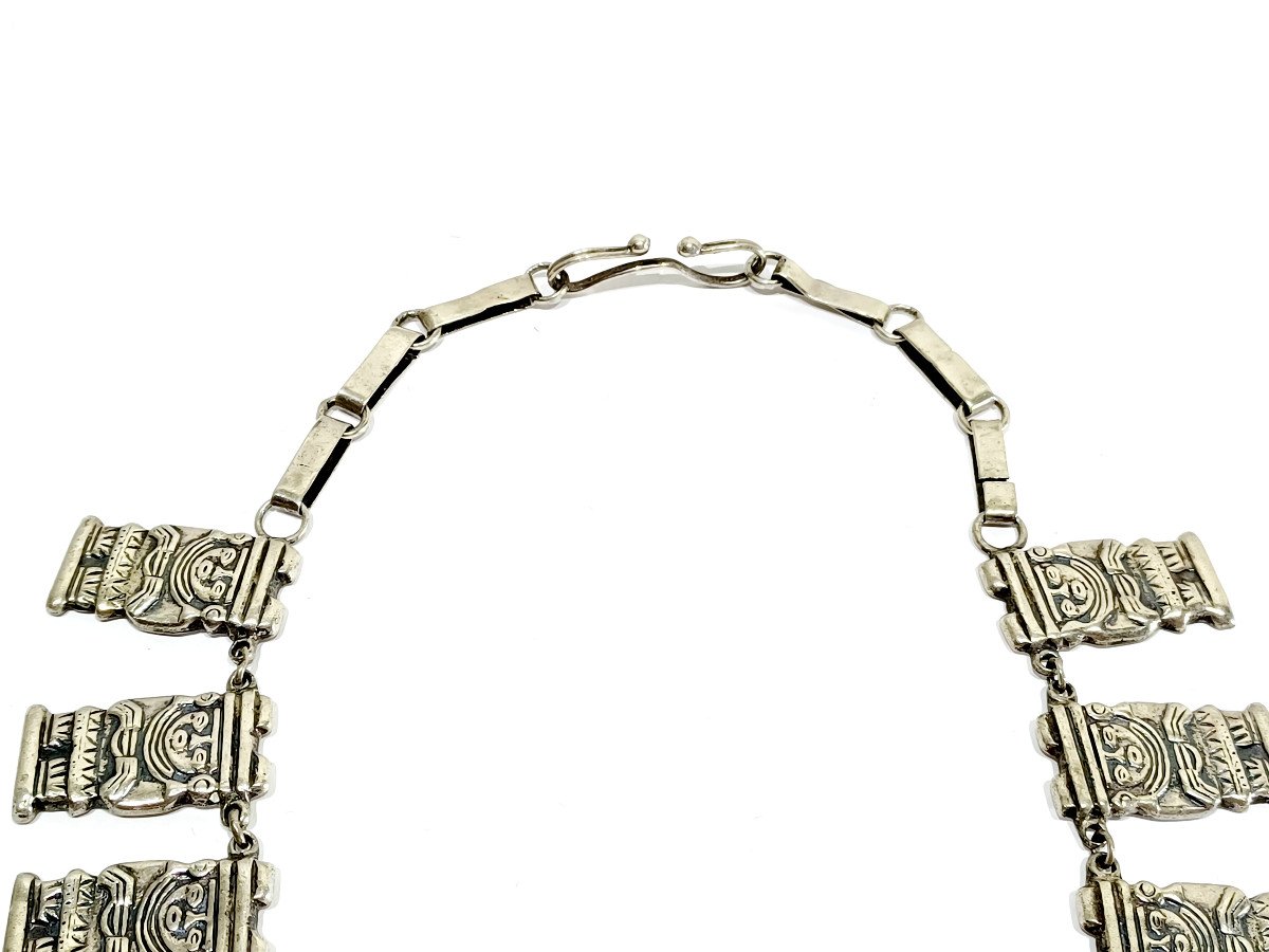 Mexican Silver Necklace -photo-4