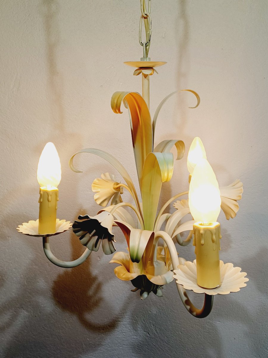 3-light Flower Chandelier 