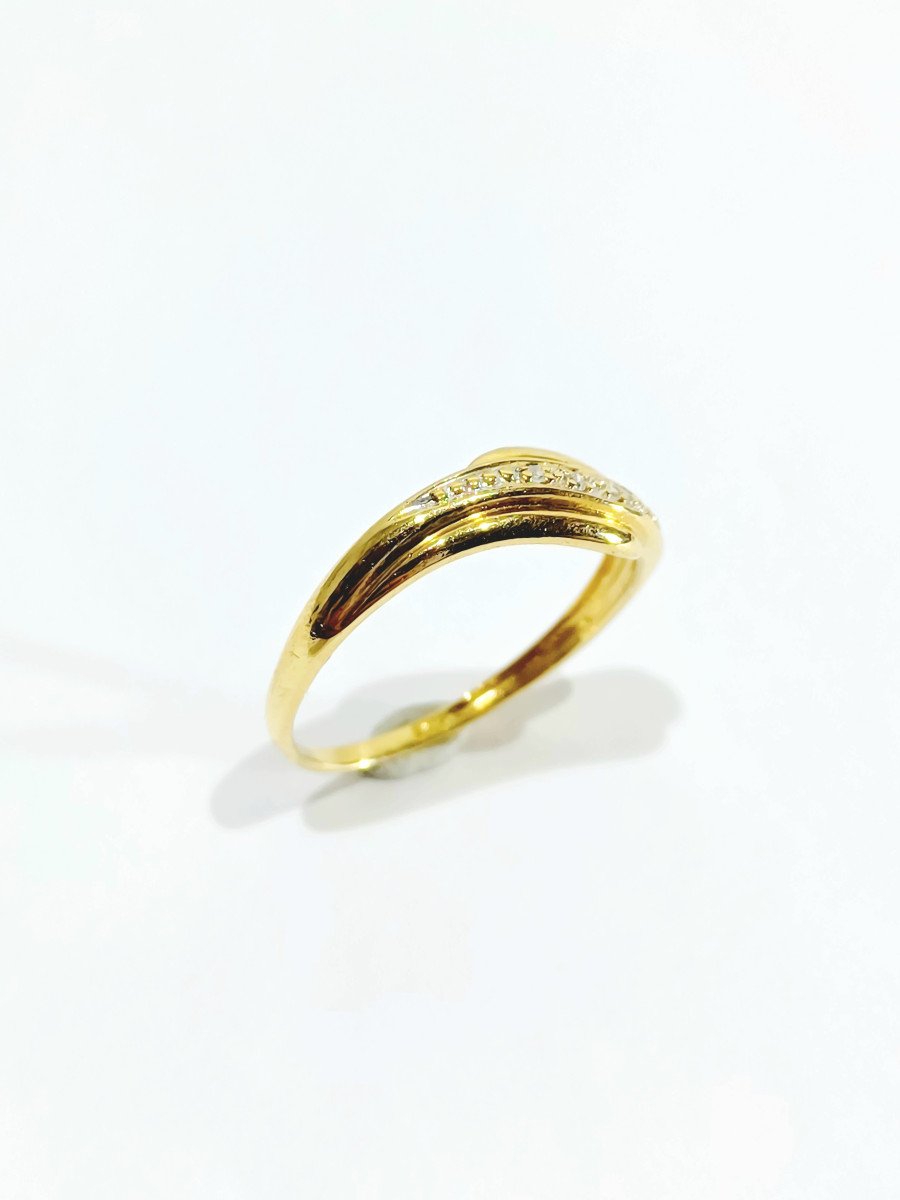 Gold Diamond Ring-photo-2