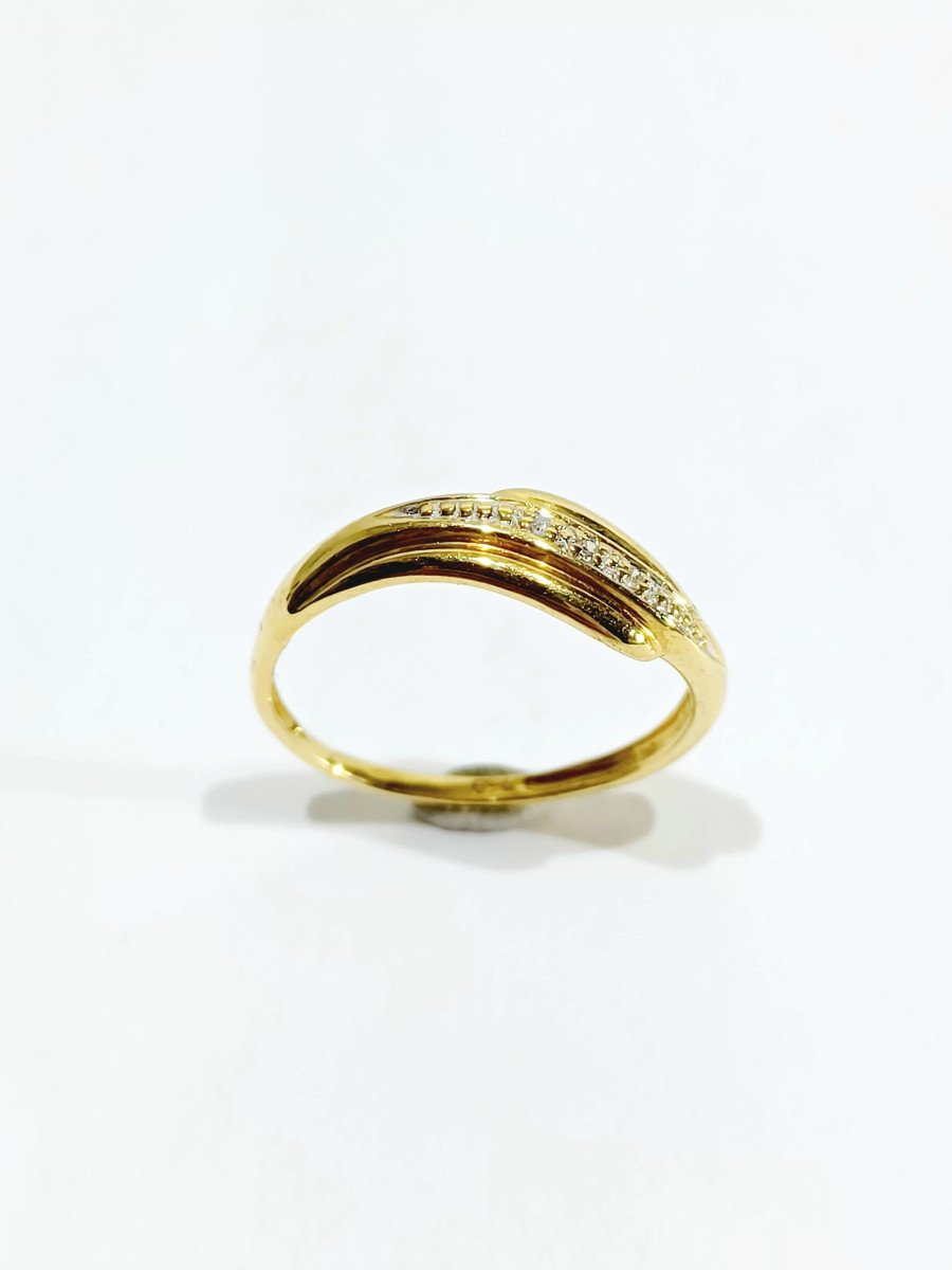 Gold Diamond Ring