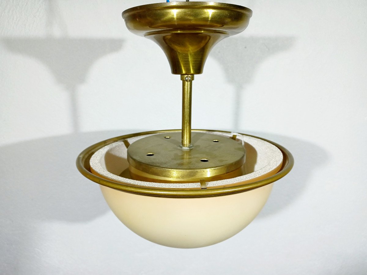 2-light Brass Ceiling Light	-photo-3