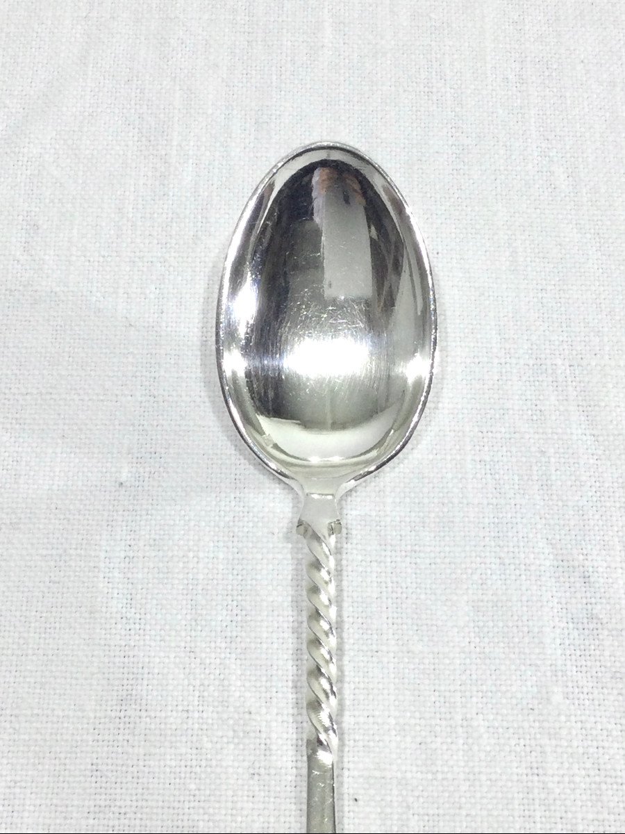 Christofle – 12 Teaspoons Mascaron-photo-1