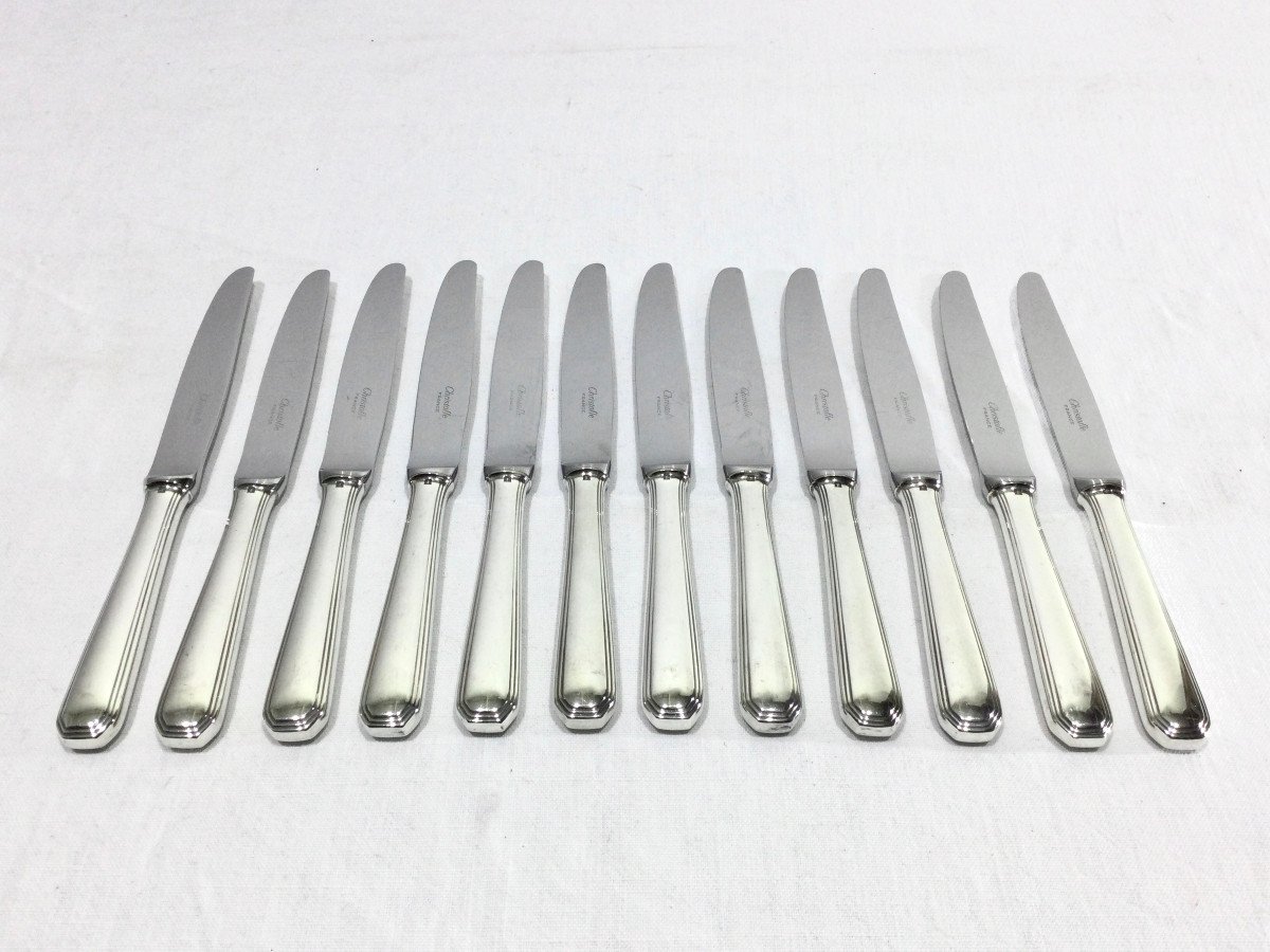 Christofle – 61 Piece Cutlery Set América Model -photo-4