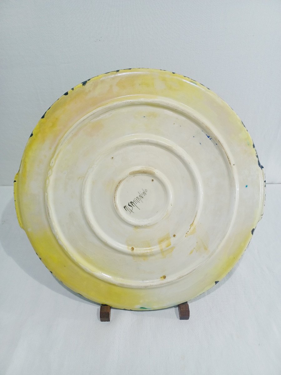 M. Saturnino – Round Ceramic Dish-photo-1