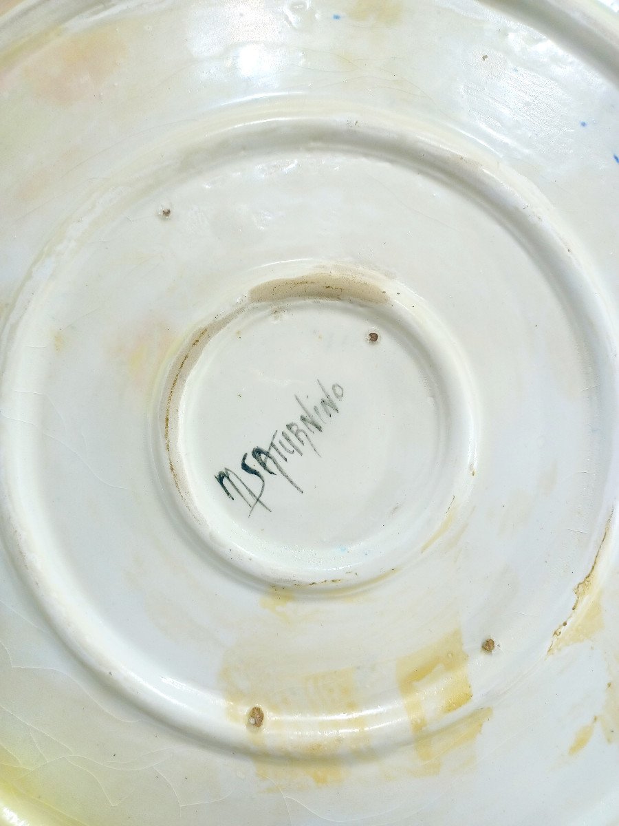 M. Saturnino – Round Ceramic Dish-photo-2