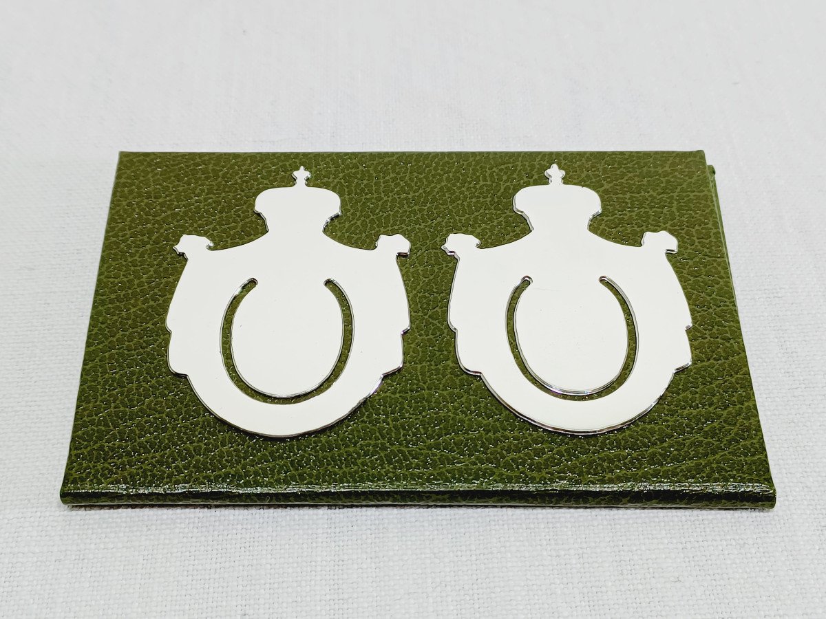 Christofle – Pair Of “escutcheon” Bookmarks-photo-3