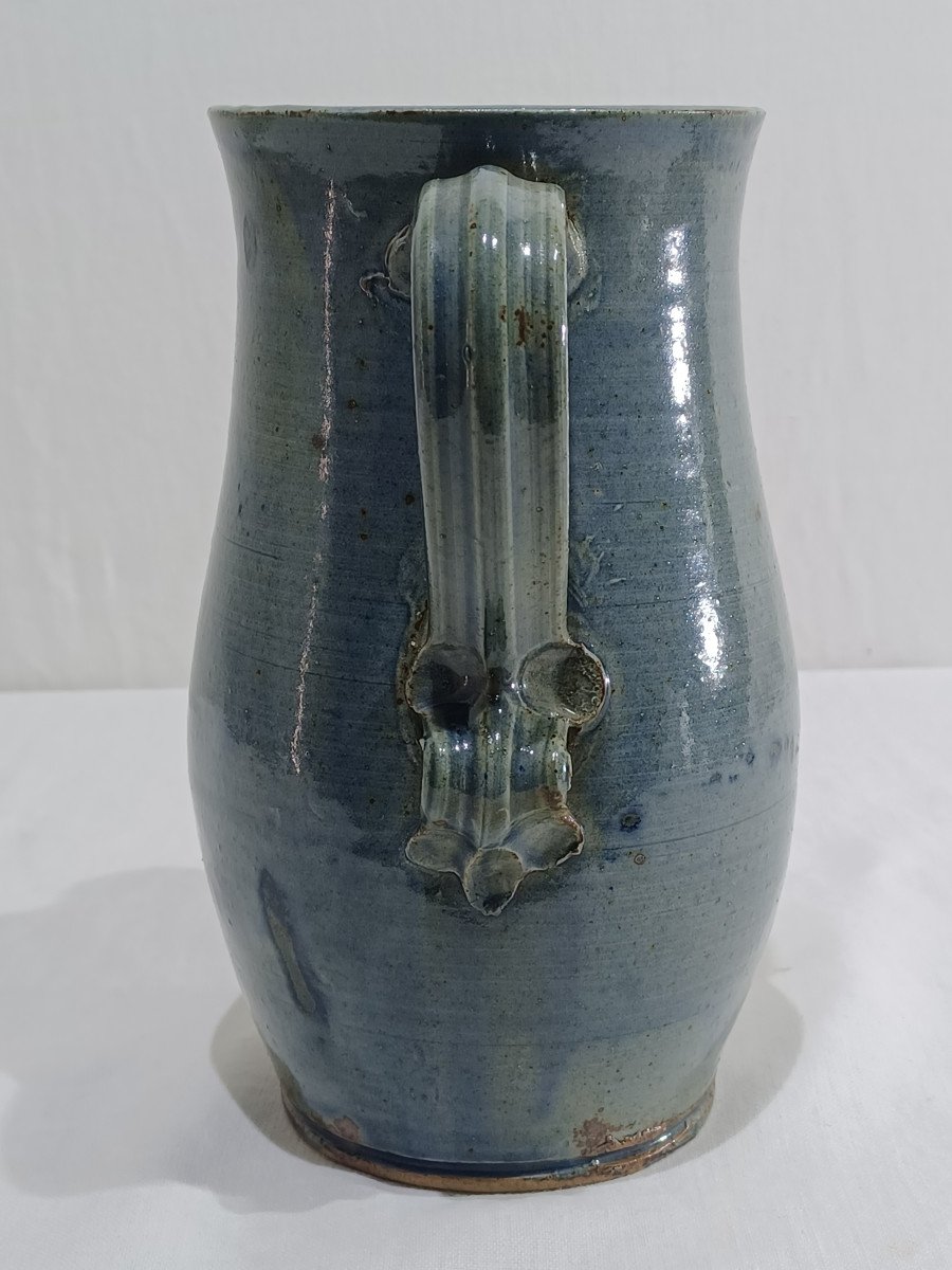 Anthropomorphic Stoneware Pitcher-photo-2