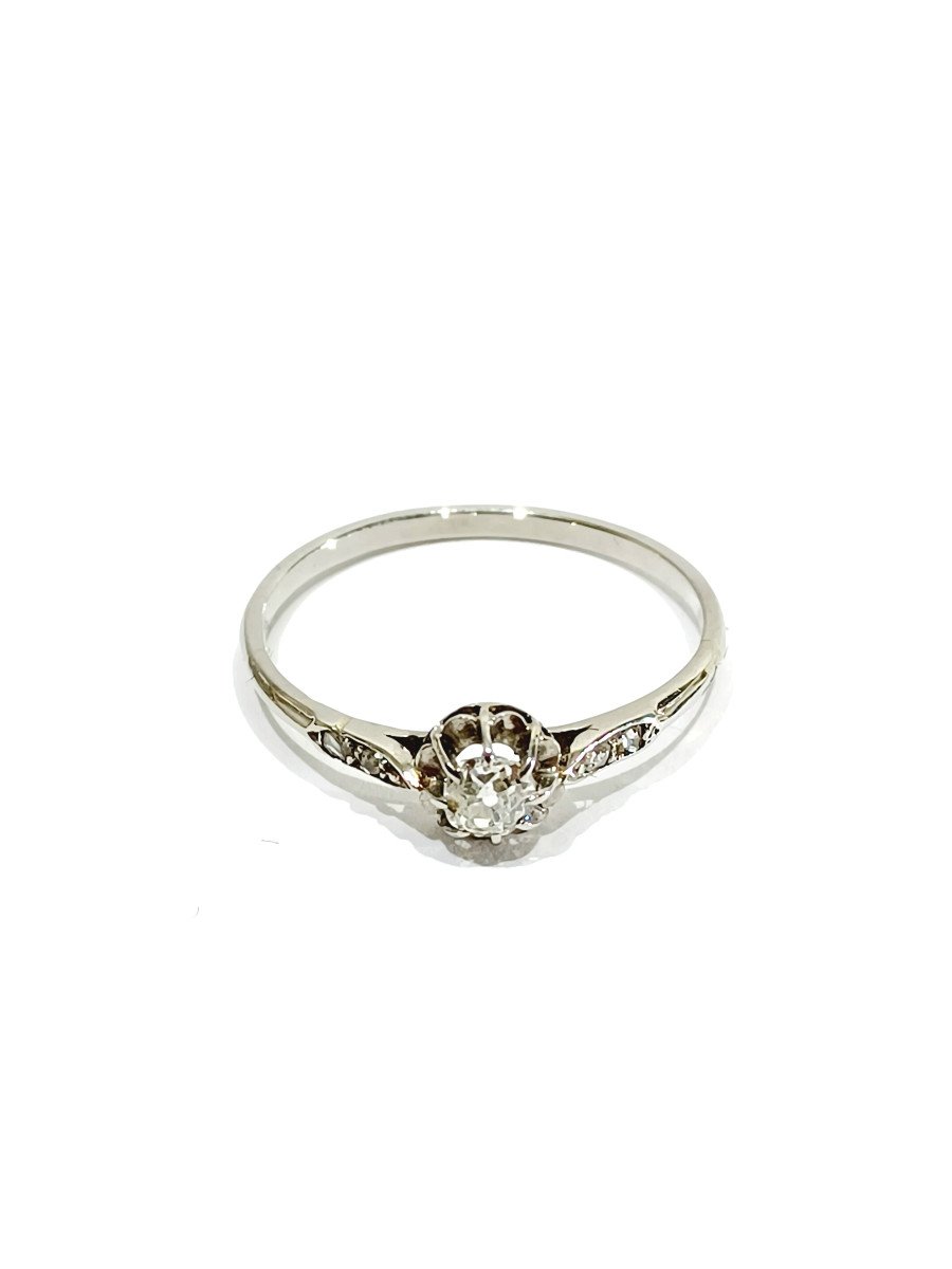 Platinum And Diamond Solitaire  -photo-1