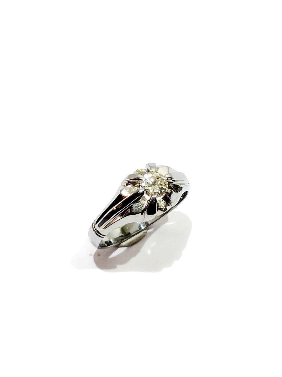 Gold And Diamond Ring -photo-4