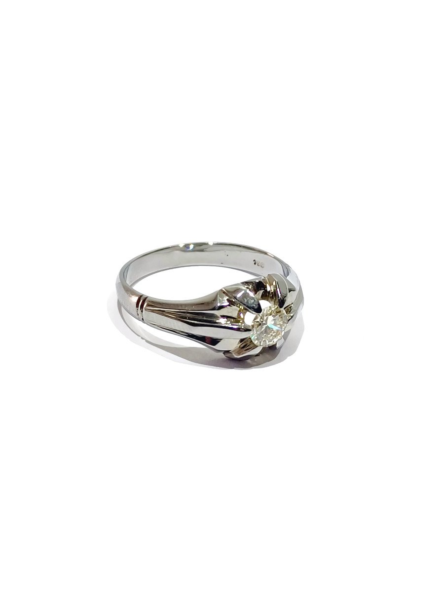 Gold And Diamond Ring -photo-5