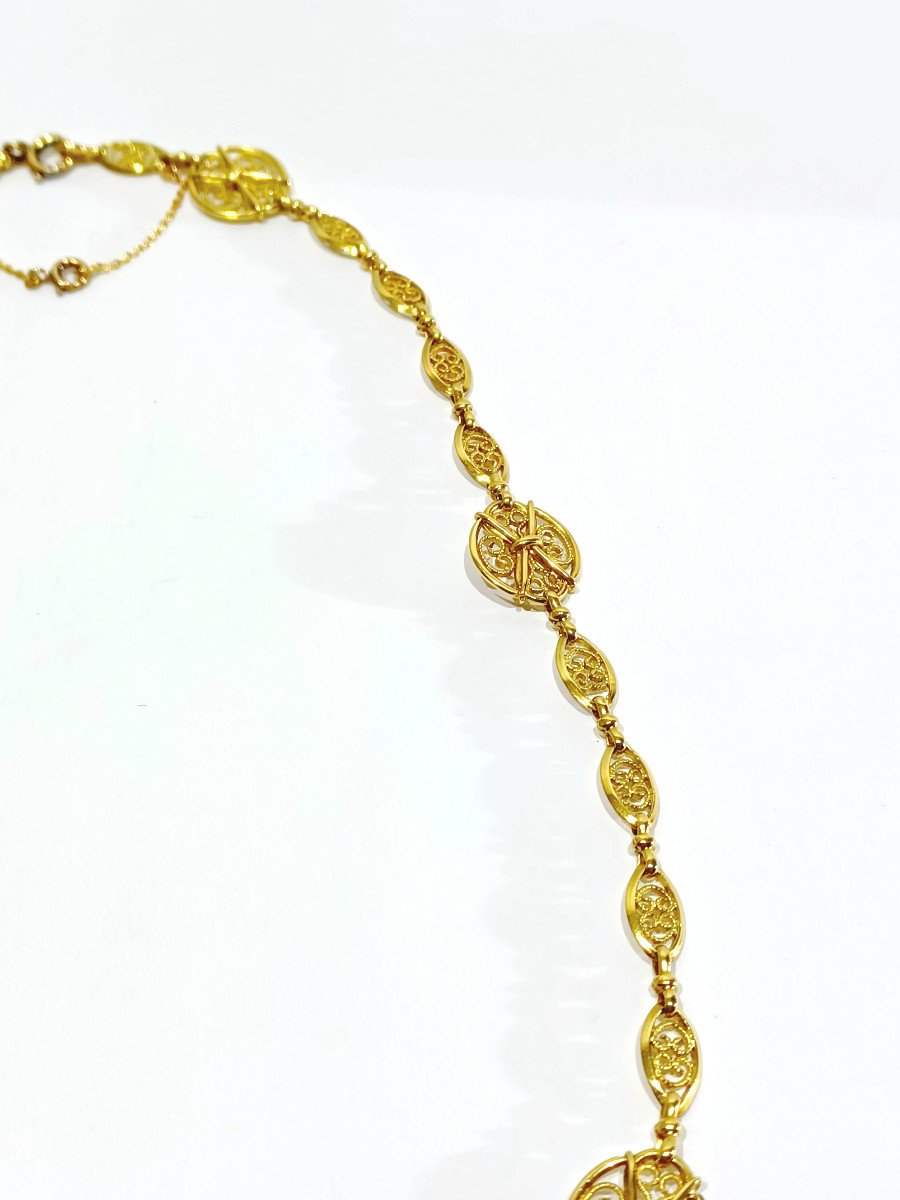 Gold Necklace -photo-1