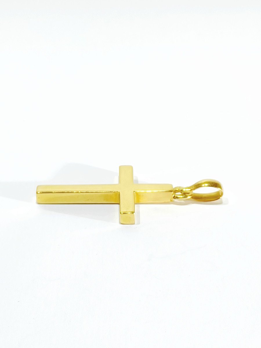 Yellow Gold Cross -photo-2