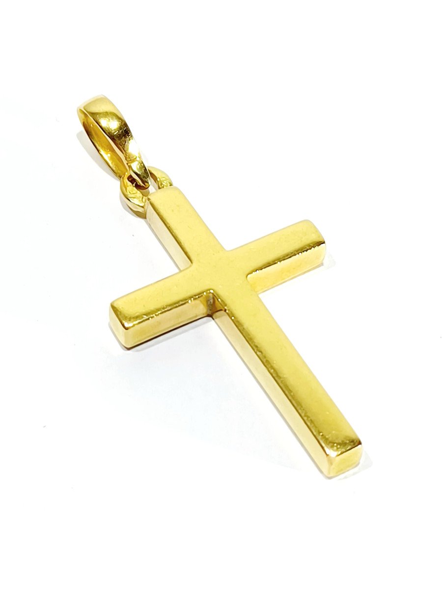 Yellow Gold Cross -photo-2