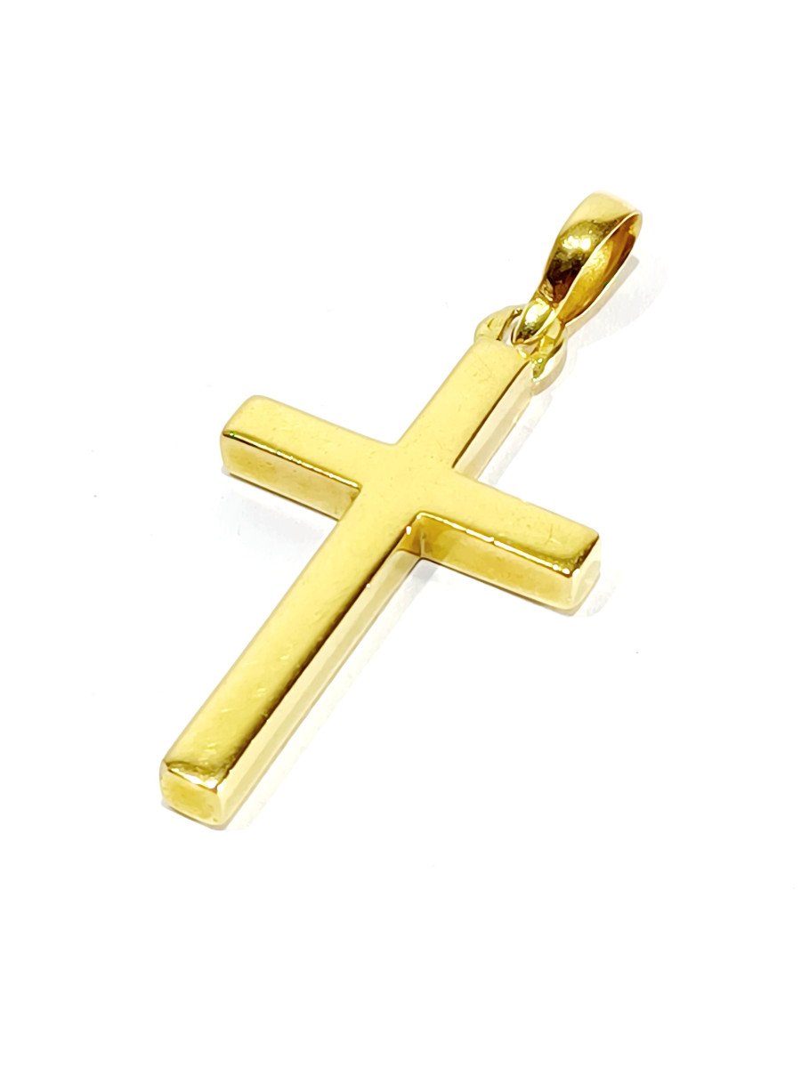 Yellow Gold Cross -photo-3