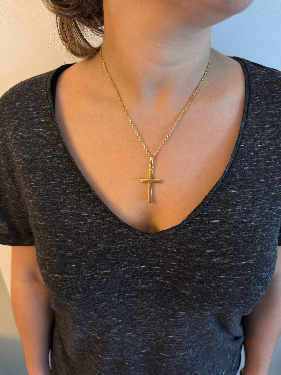 Yellow Gold Cross -photo-6