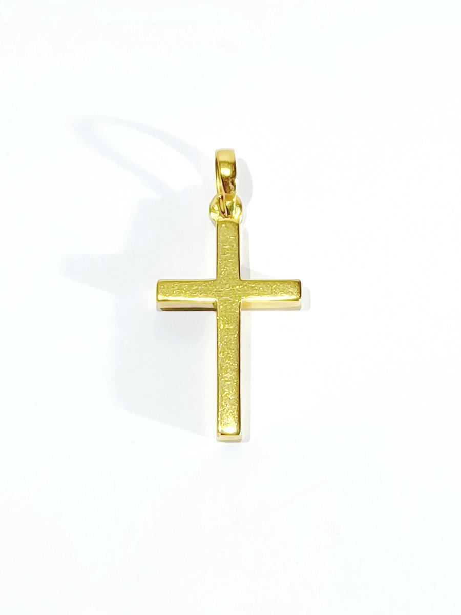 Yellow Gold Cross 