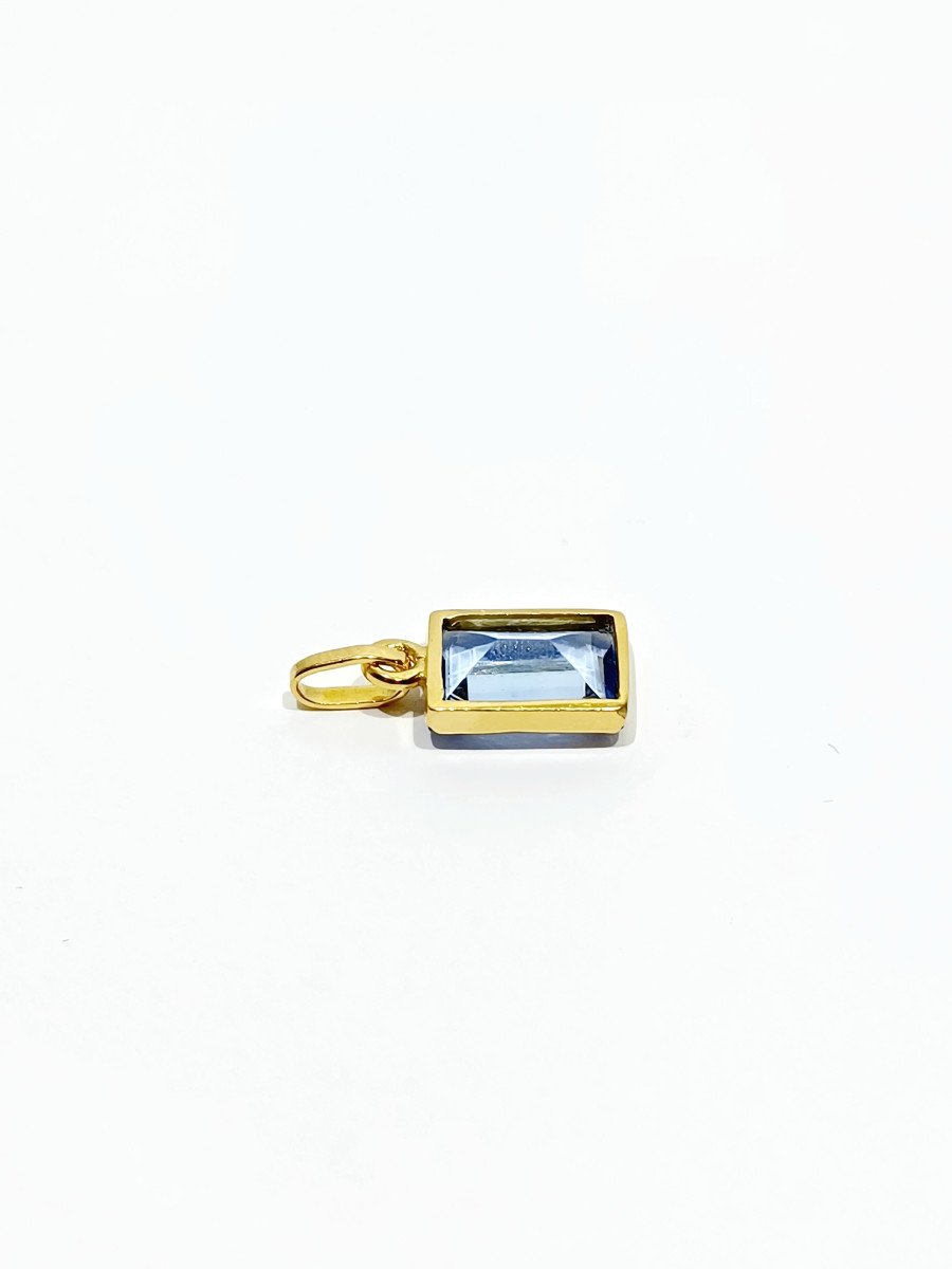 Gold And Spinel Pendant-photo-4