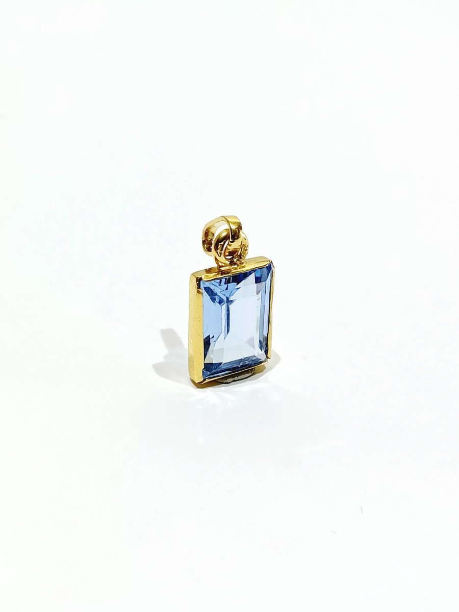 Gold And Spinel Pendant-photo-5