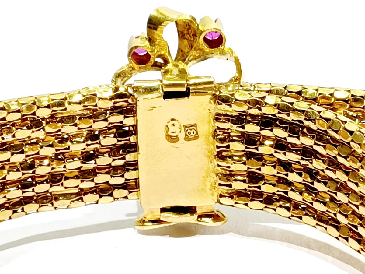 Gold And Ruby Bracelet-photo-4