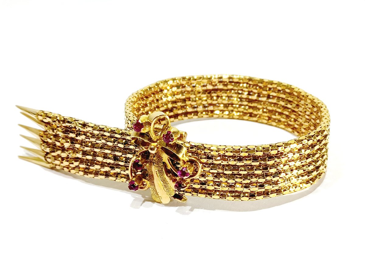 Gold And Ruby Bracelet-photo-1