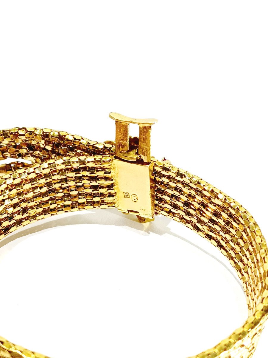 Gold And Ruby Bracelet-photo-3