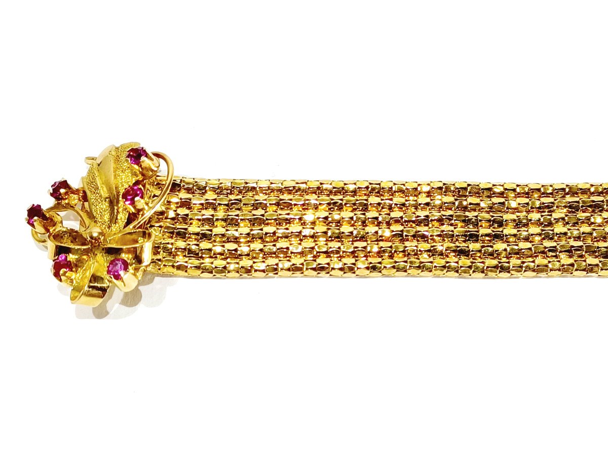 Gold And Ruby Bracelet-photo-4