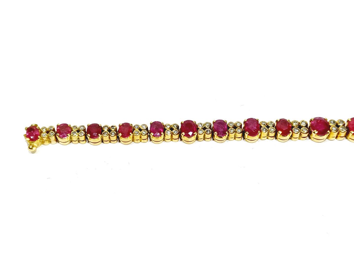 Gold And Ruby Bracelet-photo-5