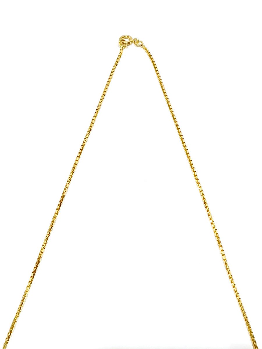 Gold Venetian Mesh Chain-photo-2