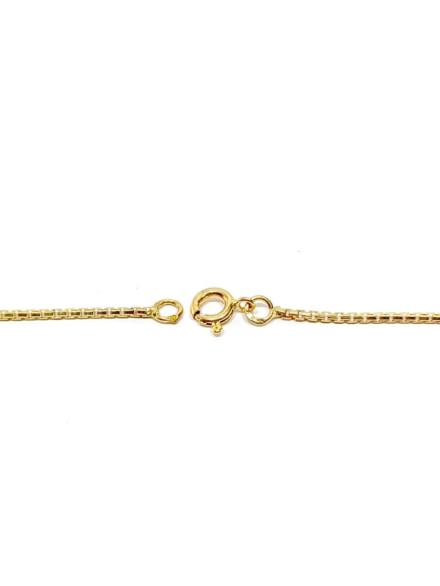 Gold Venetian Mesh Chain-photo-2