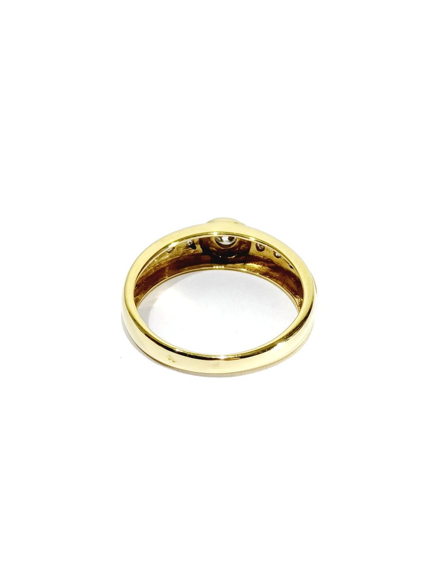 Gold And Diamond Ring -photo-3