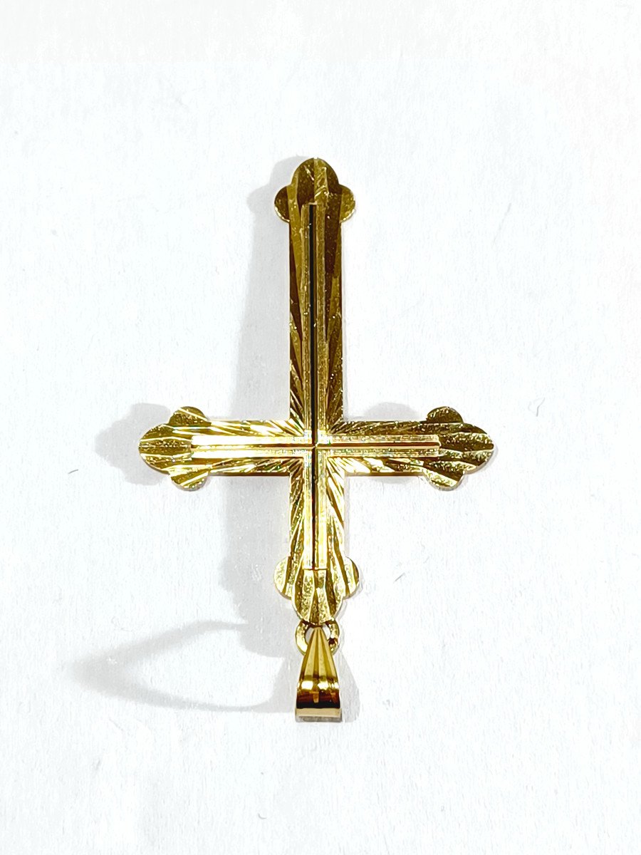 Rose Gold Cross -photo-1