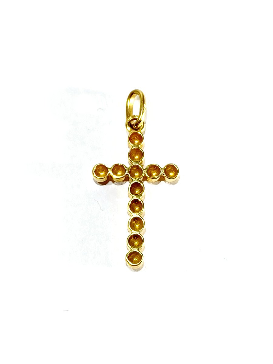 Yellow Gold Cross -photo-4