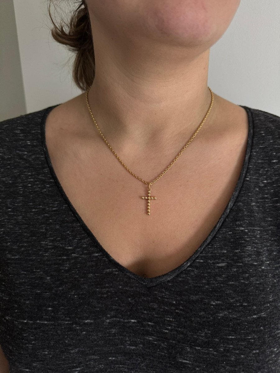 Yellow Gold Cross -photo-6