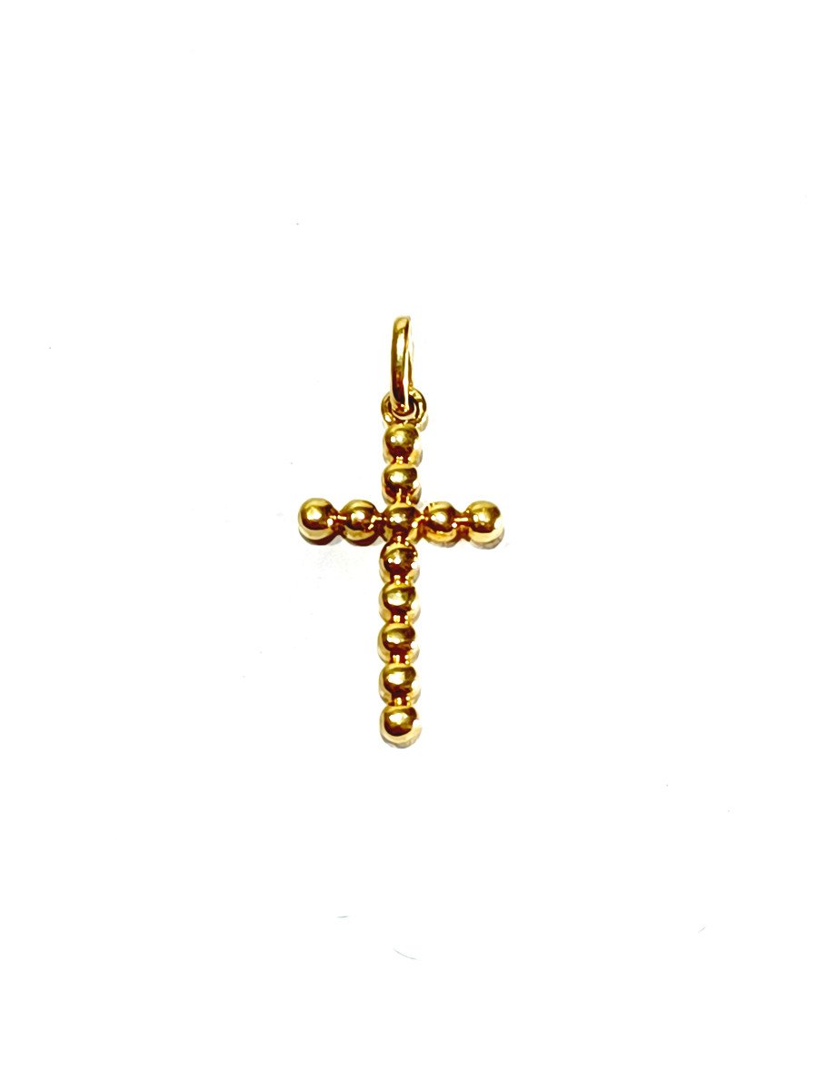 Yellow Gold Cross 