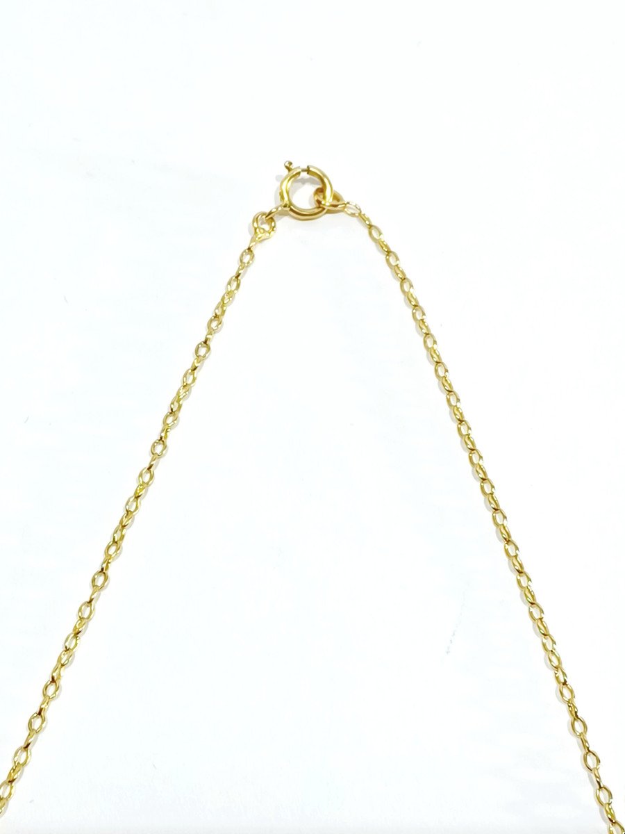 Gold Chain Link Forçat-photo-2