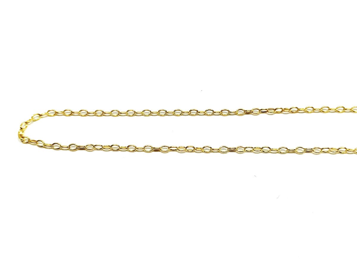 Gold Chain Link Forçat-photo-3