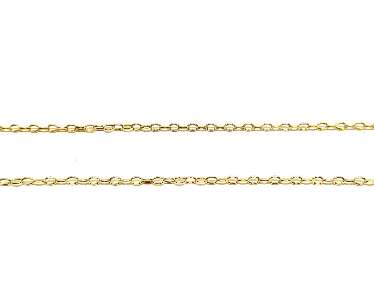 Gold Chain Link Forçat-photo-4