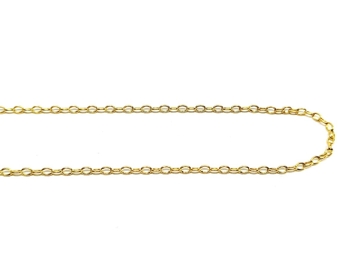 Gold Chain Link Forçat-photo-6