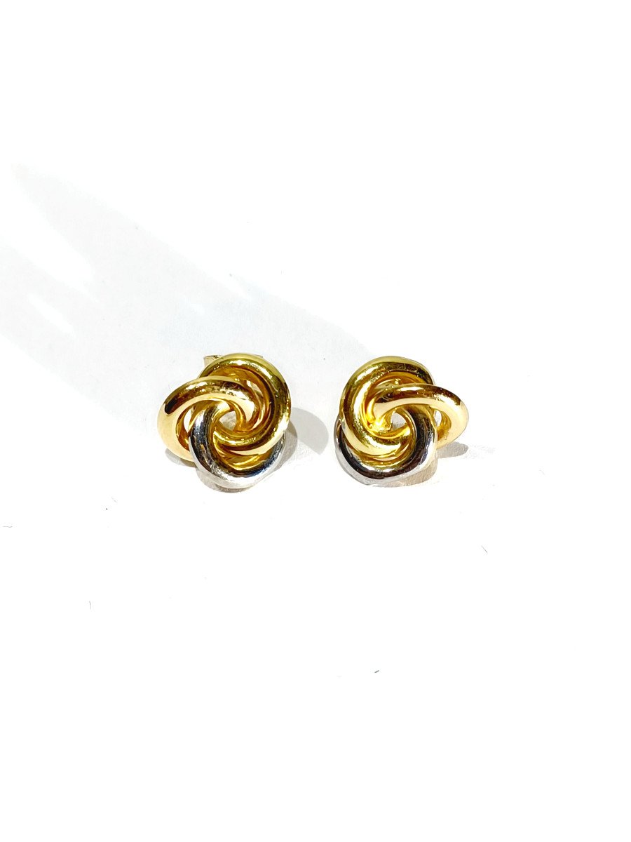 Paire De Boucles d&#039;Oreilles 3 Ors-photo-2