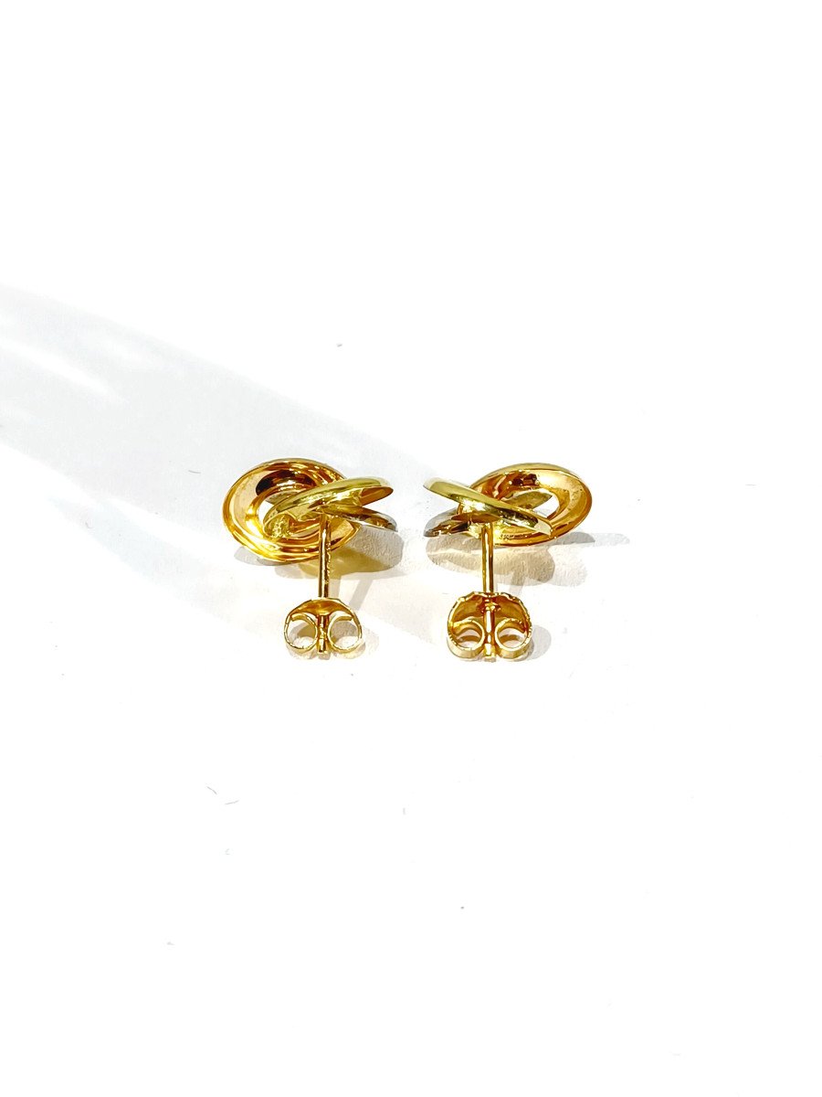 Paire De Boucles d&#039;Oreilles 3 Ors-photo-1