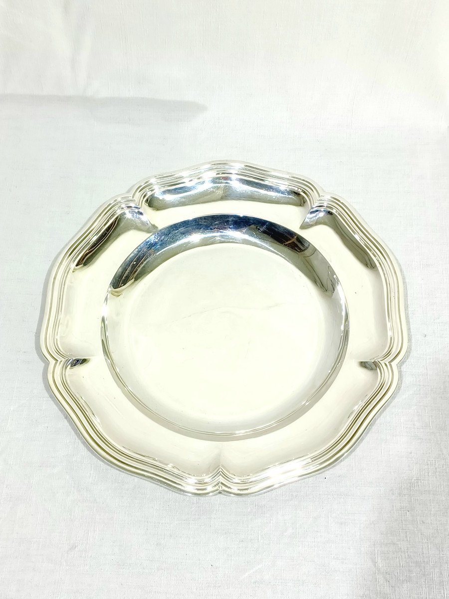 Alphonse Debain - Solid Silver Dish  -photo-2