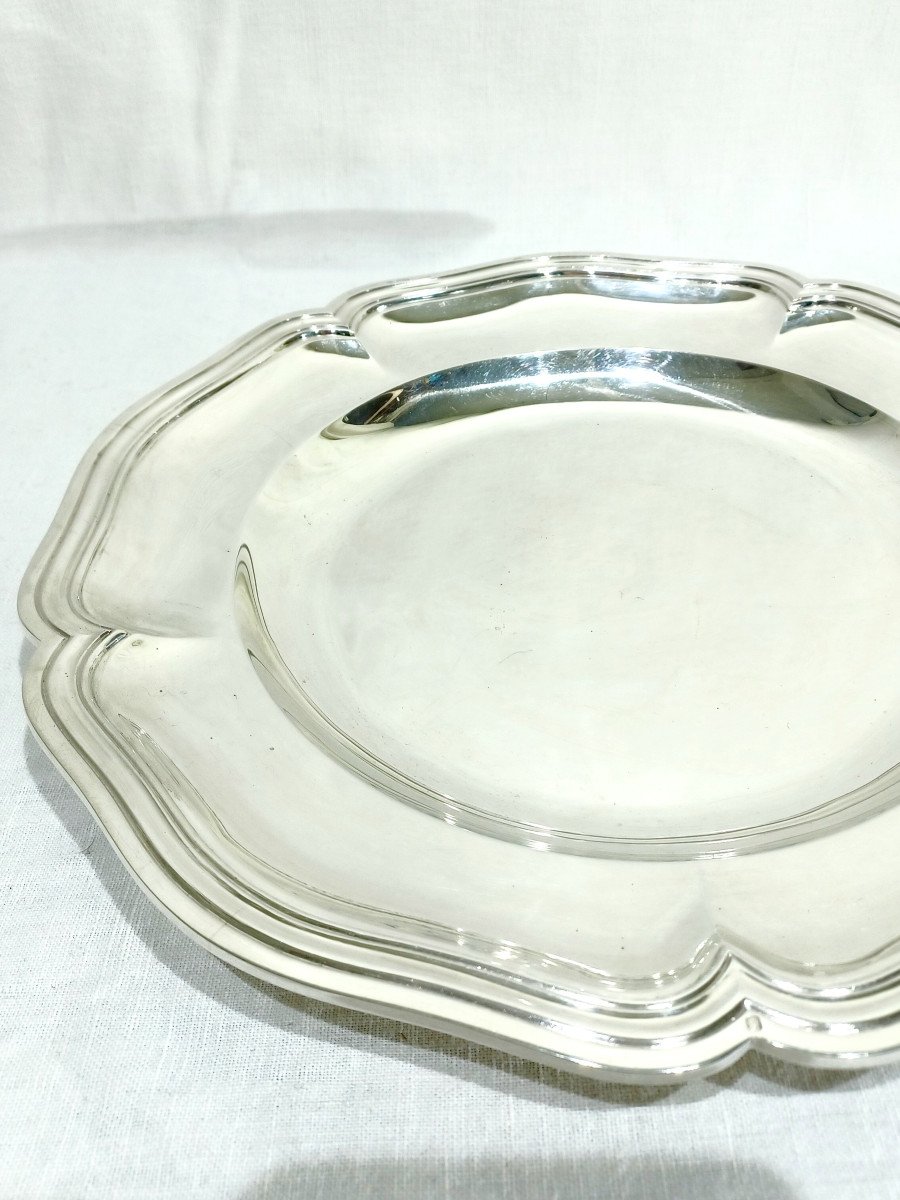 Alphonse Debain - Solid Silver Dish  -photo-4