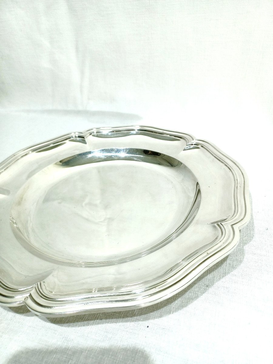 Alphonse Debain - Solid Silver Dish  -photo-5