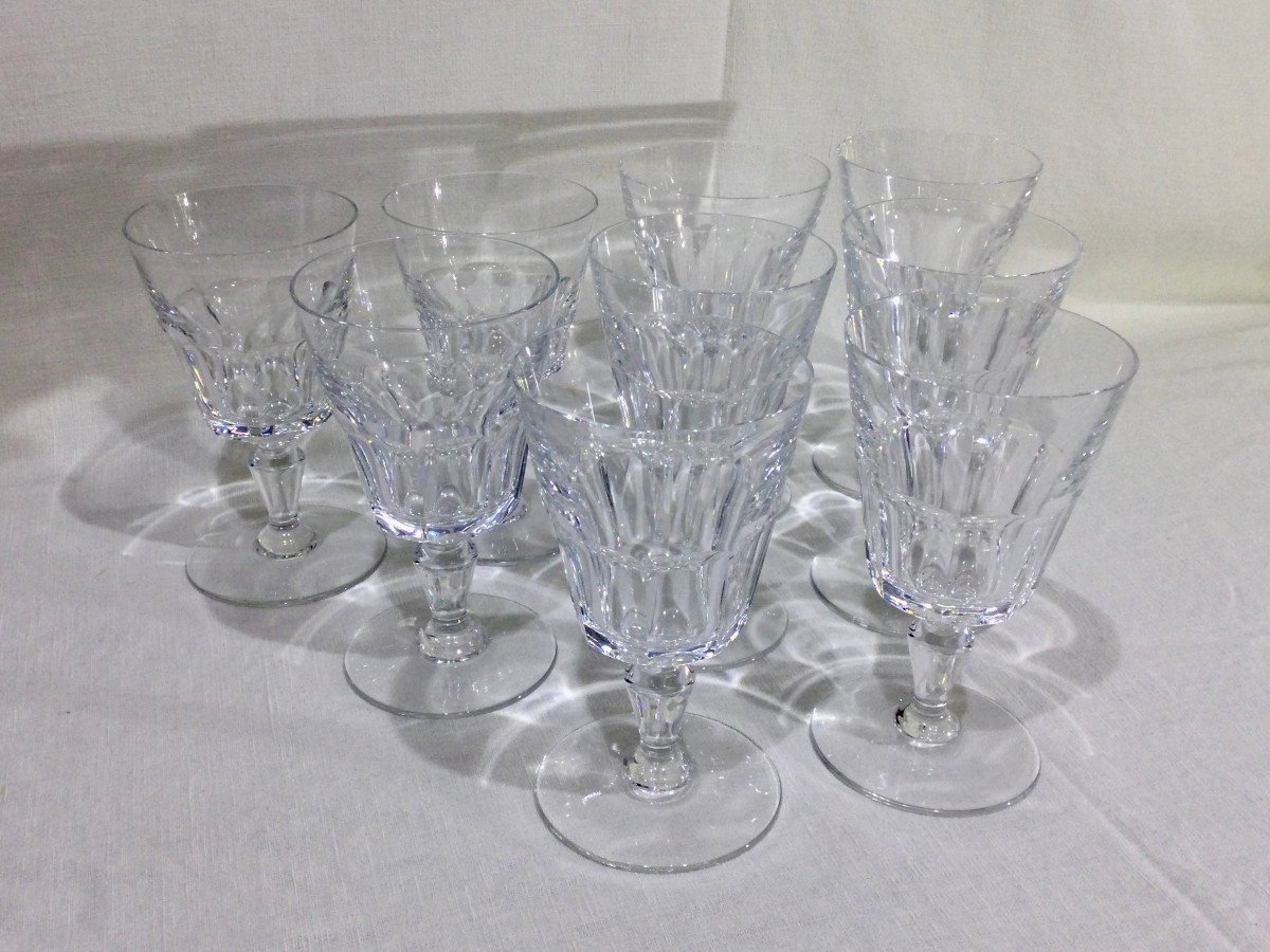 Baccarat - 9 Verres à Eau Modèle Missouri -photo-7