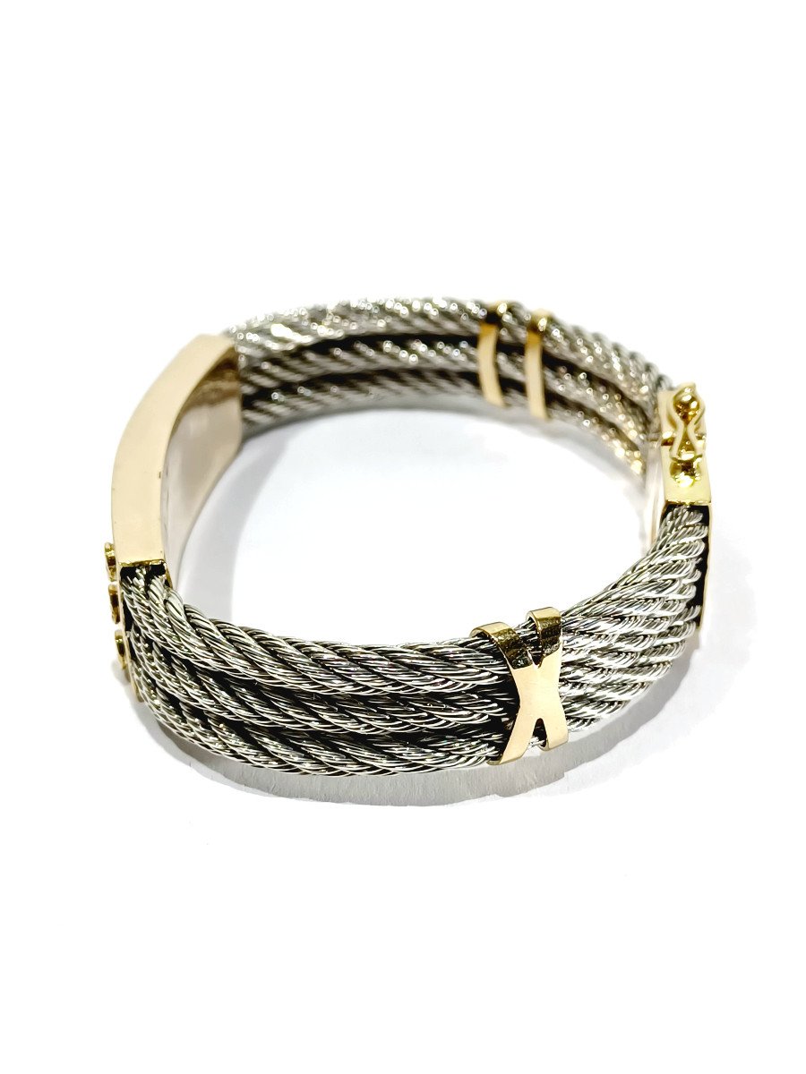 Gold And Silver Bracelet -photo-3